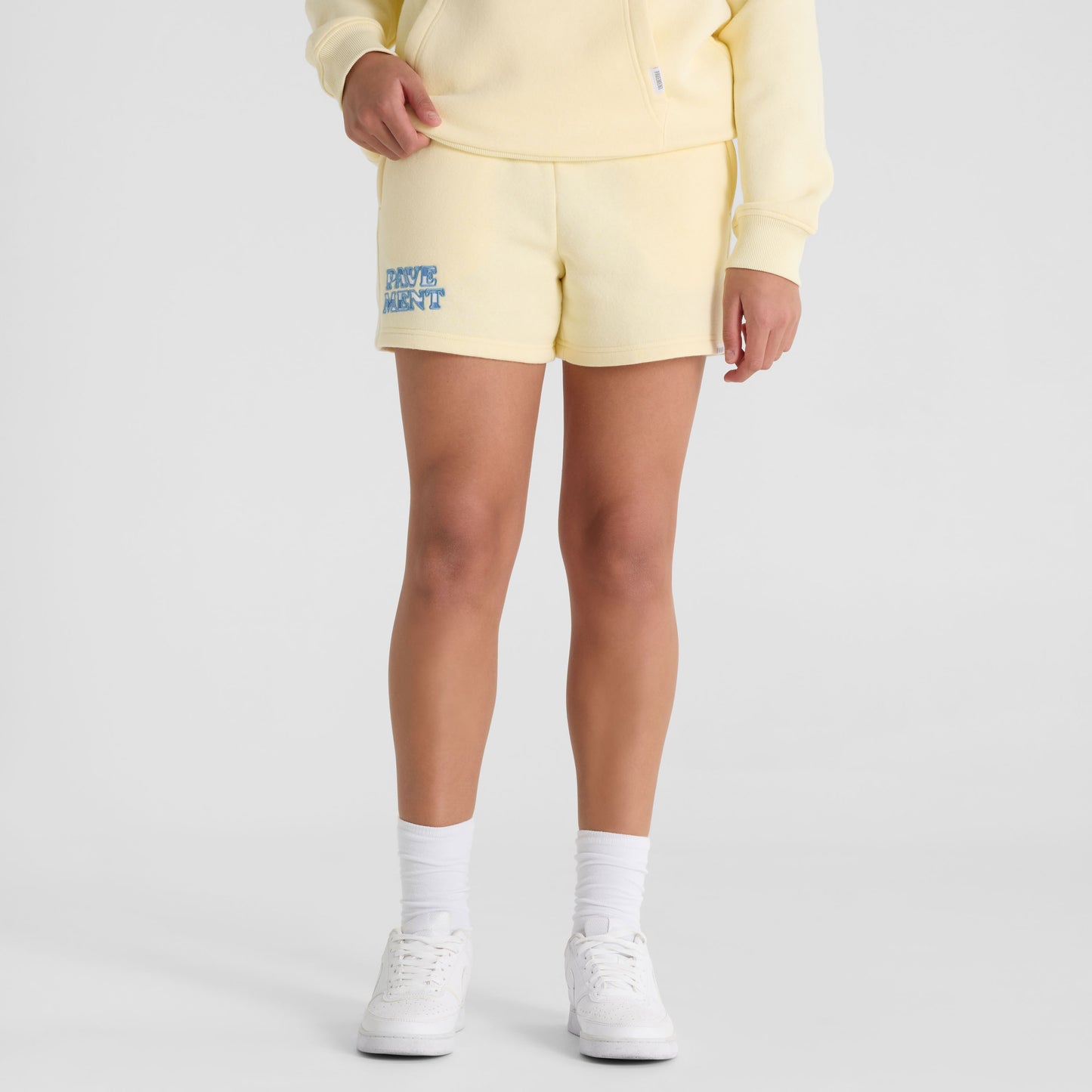 Side Stripe Shorts Light Green