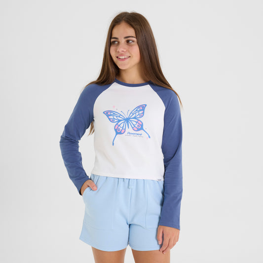 Long Sleeve Raglan Top