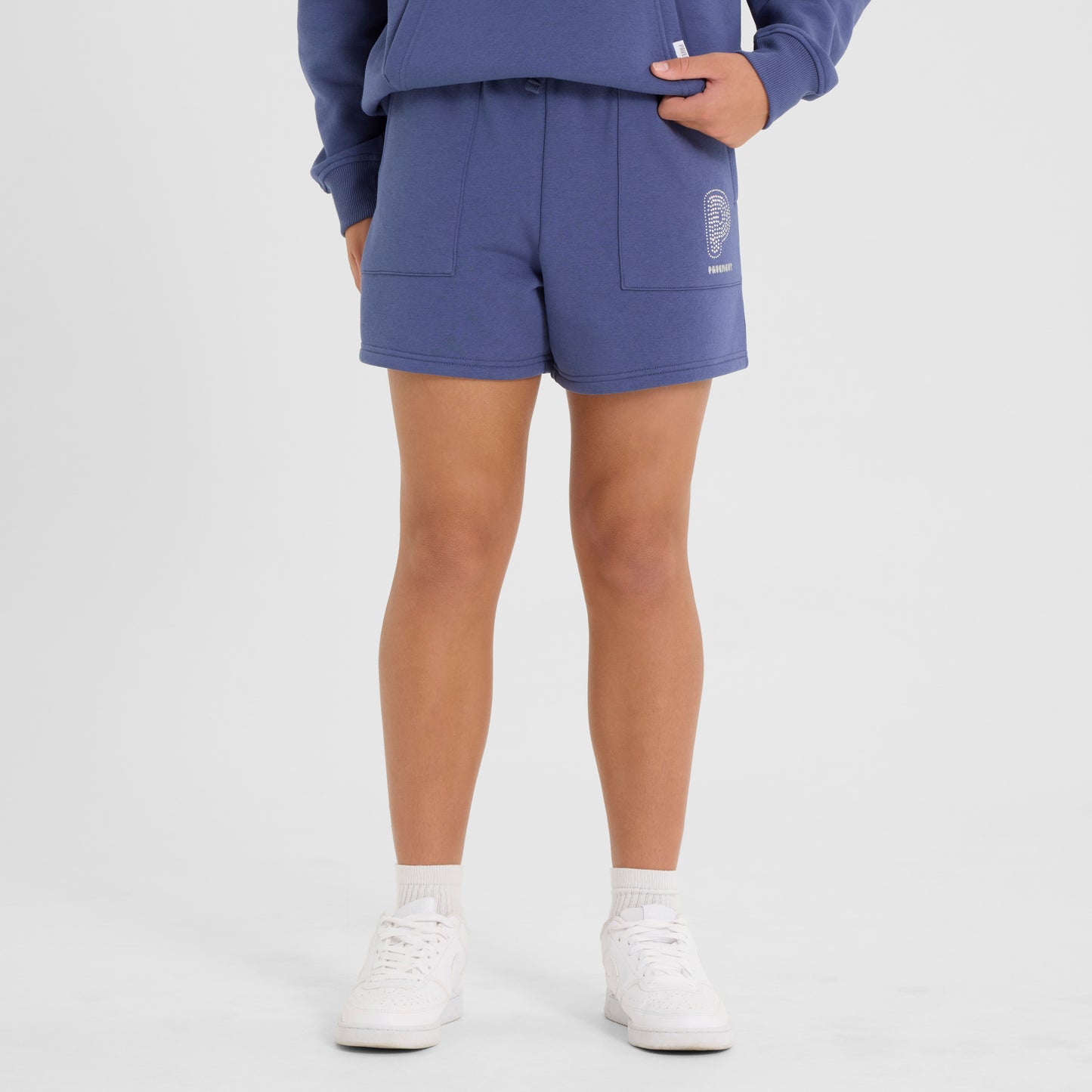 Indigo Embellished Shorts