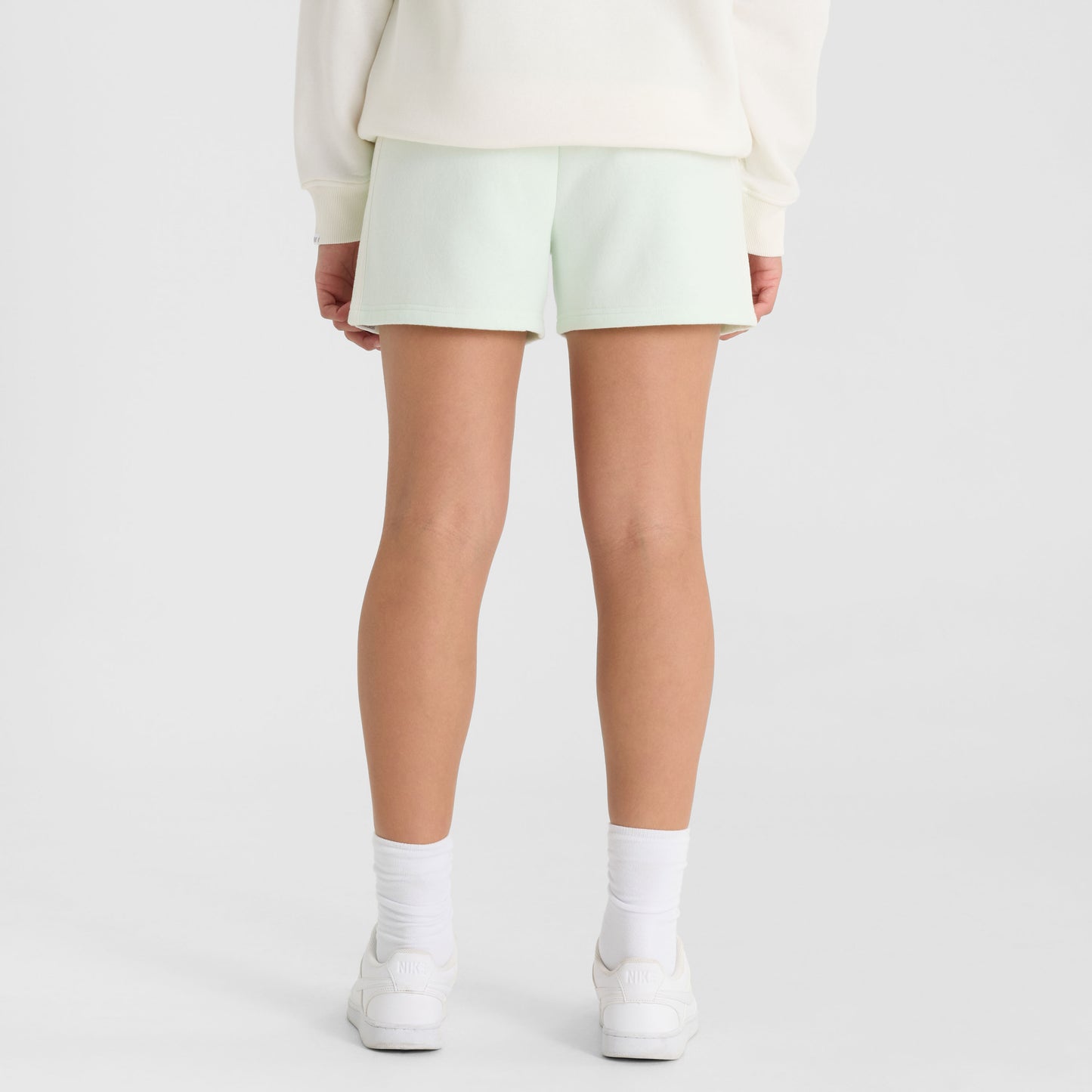 Side Stripe Shorts Light Green