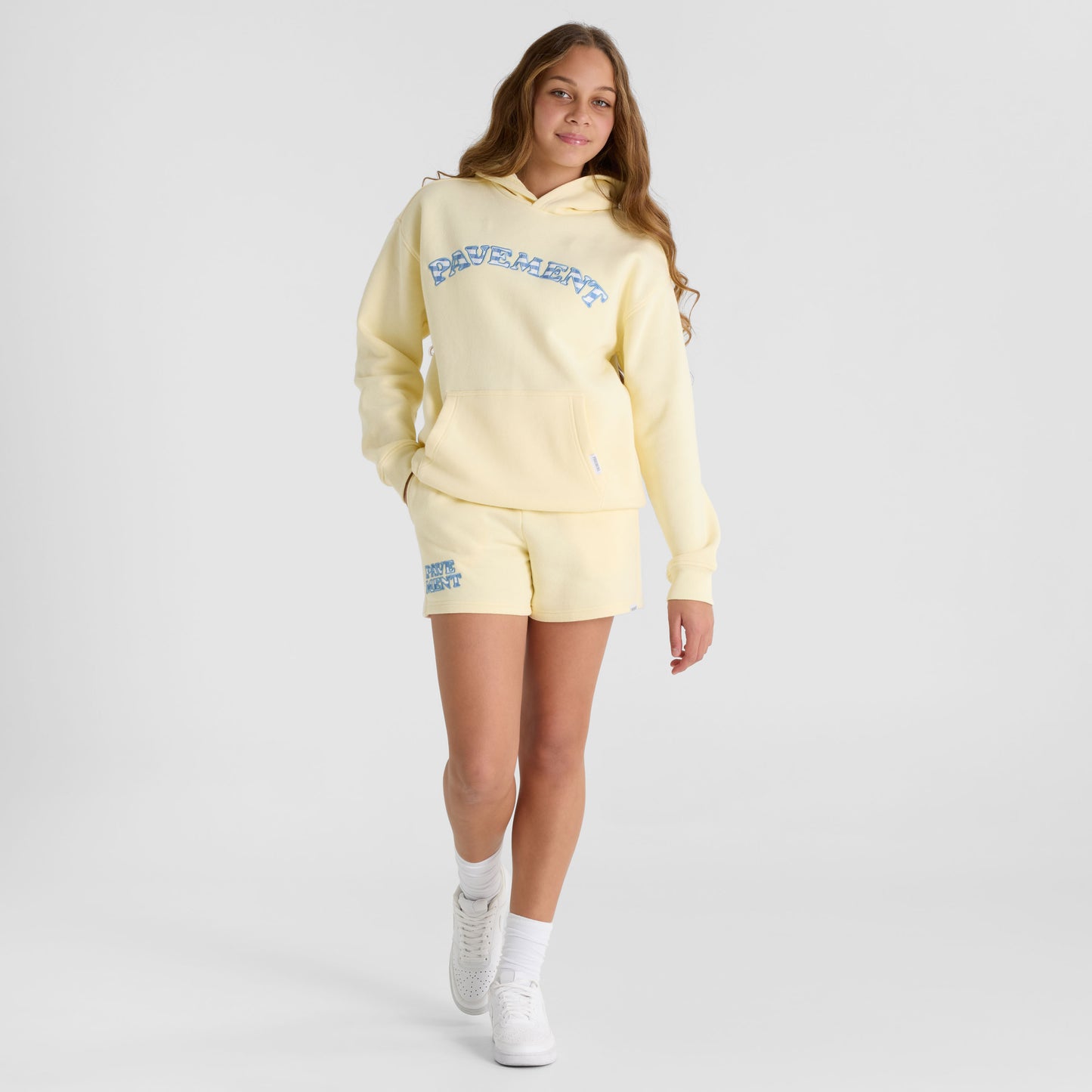 Side Stripe Shorts Light Green