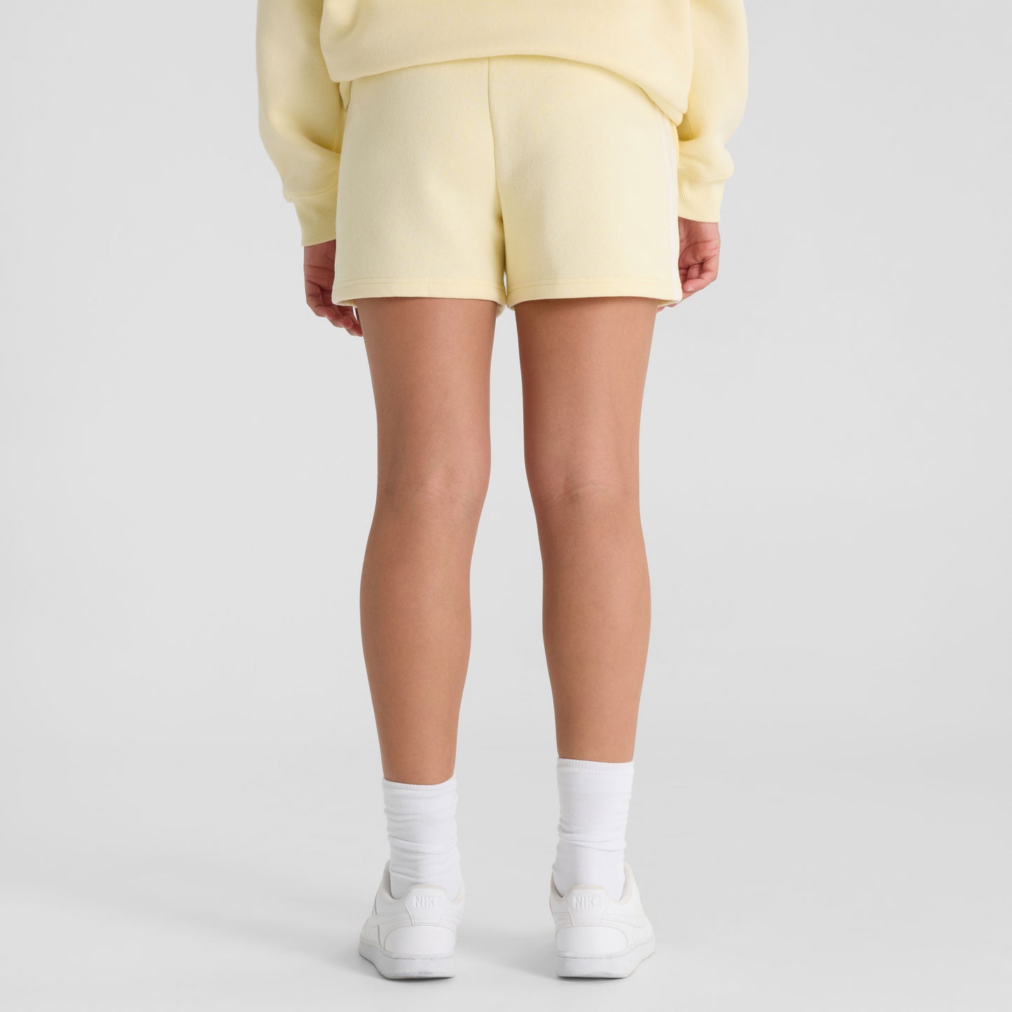 Side Stripe Shorts Light Green