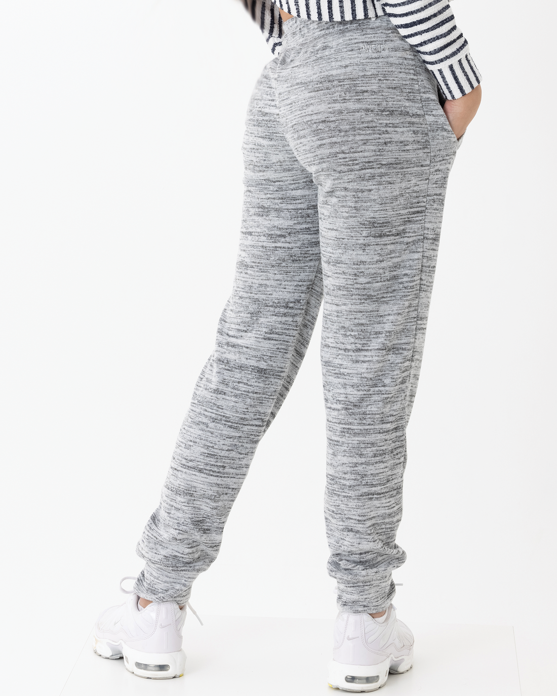 Maddison Sweat Pant - Soft Grey Marle